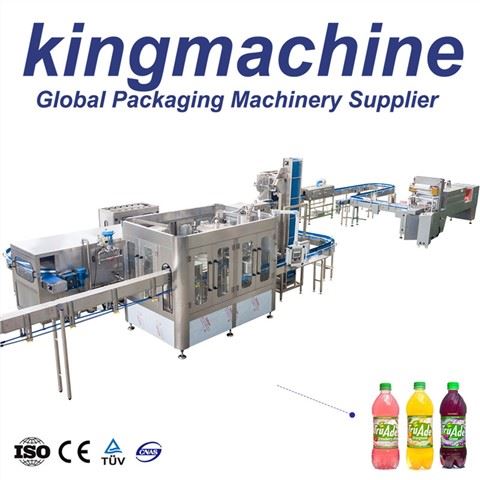 Helautomatisk fyllemaskin for juiceflasker