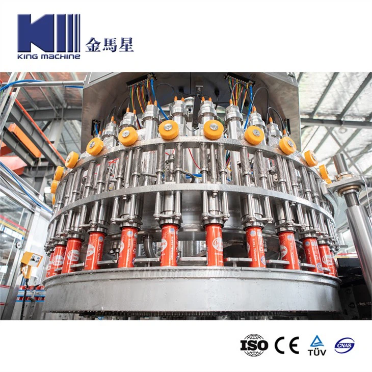 Automatisk brusfyllingsmaskineri for aluminiumboks